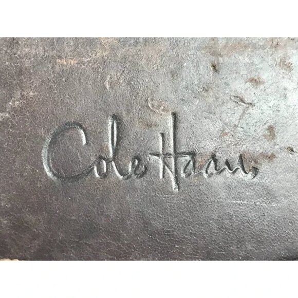 Cole Haan Mens Brown Round Toe Lace Up Classic Oxford Dress Shoes Size US 10M - Picture 8 of 9